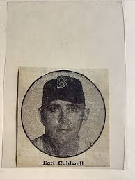 Earl Caldwell Boston Red Sox 1950 Sporting News Baseball Panel