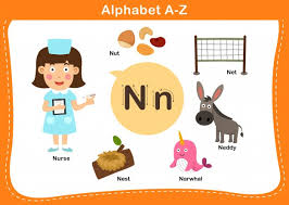 Browse letter n images and find your perfect picture. Premium Vector Alphabet Letter N Illustration