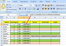 Check spelling or type a new query. Latihan Soal Excel Fungsi If Bertingkat Ganda Disertai Soal Latihan