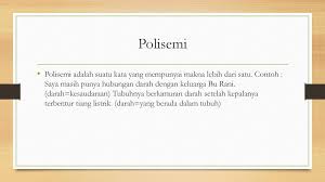 Yang berarti banyak, dan kata semi berarti tanda dengan. Bahasa Indonesia Oleh Ali Ppt Download