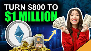 The more realistic way of making a million with bitcoins is going to be trading them through the most prominent exchanges, such as coinbase. Become An Ethereum Millionaire Turn 800 Into 1 Million Youtube