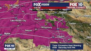 @nwsvegas says during that event nearly 30 fatalities, over 350 heat related. Excessive Heat Warning Issued For 6 Arizona Counties