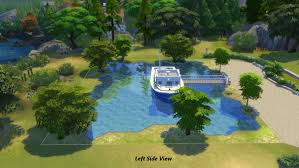 Safety comfort in the front pusher mod what to expect with above mods: Mod The Sims The Ocean Waves Houseboat On The Lake By Snowhaze Sims 4 Downloads