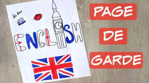 Je viens tout juste de terminer mes dernières pages de gardes et mes derniers préparatifs pour celles qui seront à bricoler. Page De Garde Pour L Anglais Decors Ton Cahier Youtube
