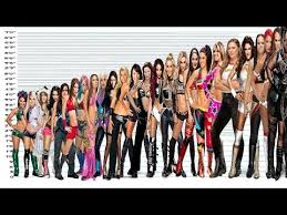 Female Wrestlers Height Comparison Chart All Female Stars From Short To Tallest Video Wiith Music