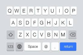 Iphone Keyboard Interface Iphone Keyboard Keyboard Iphone