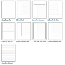 Student note taking printable pack including cornell, lecture, dot, grid, lined paper in a4, a5, letter | by @emmastudies take the most effective and . Cornell Note Taker Generator Innovative Teaching Ideas