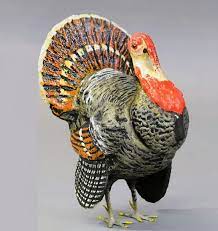 Antique Turkey With Glass Eyes Candy Container Christmas Past Antiques Candy Containers