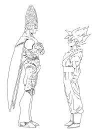 Dragon ball z cell coloring pages. Goku Cell By Ruokdbz98 On Deviantart Dragon Ball Super Artwork Dragon Ball Art Dragon Ball Artwork