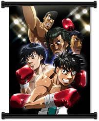 Amazon.com: Hajime No Ippo Fighting Spirit Anime Fabric Wall Scroll Poster  (32