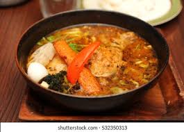 Garaku soup curry is a recommended authentic restaurant in sapporo, japan, famous for sūpu karē. Food Soup Curry Garaku Japan Stock Photo Edit Now 532350313