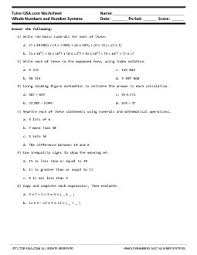 Mathematics is not limited to numbers and some signs building a relationship between them. Algebra Worksheet Section 105 Answers Promotiontablecovers