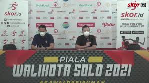 Direktur program scm, harsiwi achmad, saat launching kompetisi shopee liga 1 di hotel fairmont, jakarta, senin, (24/2/2020). Un9ueocgzeibam