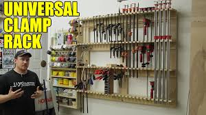 I wanted quick access to all of my clamps (a lot of them) and stuff like glue, screwdrivers, pliers, etc. Universal Clamp Rack Jays Custom Creations