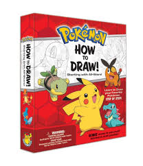 You can create a single drawing, or draw dozens of different drafts or angles. Amazon Com Pokemon How To Draw Kit Starting With All Stars 9781604381689 Press Pikachu Books