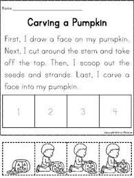 Sequencing Story Carving A Pumpkin Ant Life Cycle Sequencing Worksheets Story Sequencing Worksheets