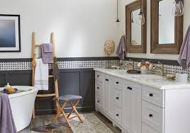 From there, decide the fun bathroom design details, like if you want cabinets or drawers and how many. Small Bathroom Ideas Lowes Novocom Top