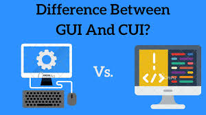 Difference Between Cui And Gui Comparison Chart Cui Vs