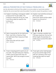 Area And Perimeter Of Rectangle