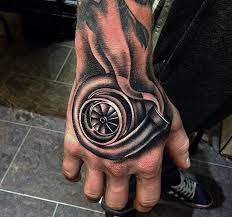 Honestly, i noticed one's tattoo inked on their arms in the discover a boost of ink inspiration with the top 50 best turbo tattoo ideas for men. Turbo Tattoo Tatuagem Na Mao Tatuagem De Manga Tatuagem Mecanica