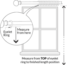 Ready Made Curtains Measuring Guide Sbfabrics