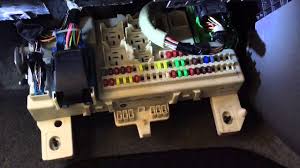 If your 3 has many options like a sunroof, navigation, heated seats, etc, the more fuses it has. 2007 Mazda 3 Locate Fuse Box Check Fuse Youtube