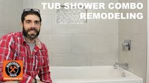 American standard bath tub wall set arctic. Tub Shower Combo Remodeling Quick Tips Youtube
