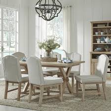 Home Styles Cambridge 7 Piece Dining Table Set In White Washed Nebraska Furniture Mart In 2020 Home Styles Dining Table Setting Dining Table