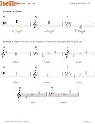 In common modern practice, an accidental carries through. Grade 1 Music Theory Worksheets Hellomusictheory