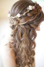 New Modern And Stylish Wedding Party Wear Hairstyles And Looks For Women Hair Styles Long Hair Styles Wedding Hair And Makeup