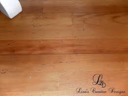 I love two tone mcm furniture. Yes You Can Paint An Old Laminate Floor Lisa S Creative Designs