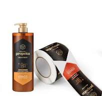 Custom Shampoo Bottle Label Gold Foil Metallic Reverse Spot UV Sticker Hair  Care Printing Waterproof Cosmetics Packaging Labels