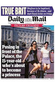Buckingham palace is launching an inquiry following a report the duchess of sussex treated employees at kensington palace with emotional cruelty and meghan markle during a 2018 visit to croke park, the home of ireland's largest sporting. Prince Harry Meghan Markle Engaged Photo Of Suits Star In Front Of Palace Geelong Advertiser