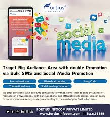 Target Big Audience Area With Social Media Bulk Sms Sms Social Media Promotion Social Media