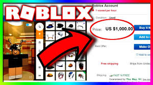 People Are Selling Their Roblox Accounts Youtube