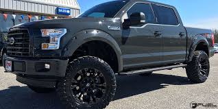 Fuel Vapor Wheels Black Machined W Dark Tint Ford Trucks F150 Ford Trucks Lifted Ford Trucks