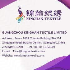 We stay at the forefront of technology and invest in the latest software and equipment to deliver custom decorated garment and hard good solutions and support. Guangzhou Kinghan Textile Limited Guangzhou Cn Houzz
