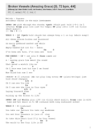 Amazing grace chord sequences automatically extracted by analyzing the amazing grace.mid midi file. Broken Vessels Amazing Grace G Pdf Song Structure Vocal Music