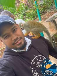 monkey excursion for children ages 3 and up lasts 4:40 minutes and also has  the zip line and has a different price if you want everything