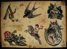 Flash 4 Flickr Photo Sharing Traditional Ink Vintage Tattoo Traditional Tattoo Flash