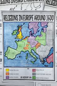 Protestant Reformation Map Activity Map Activities Protestant Reformation World History Classroom