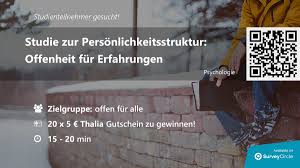 Check spelling or type a new query. Daily Research Surveycircle On Twitter Teilnehmer Fur Online Studie Gesucht Thema Studie Zur Personlichkeitsstruktur Offenheit Fur Erfahrungen Https T Co G7whtceazn Via Surveycircle Bigfive Faktorenanalyse Offenheitfurerfahrungen