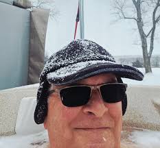 Good morning from the hot tub. First blast of winter here -3 currently