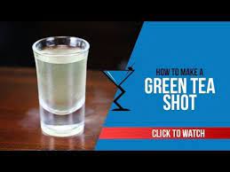 Green Tea Cocktail Recipe Recipe Green Tea Shot Shot Recipes Green Tea Cocktail