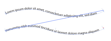 This will bring up a dialog box allowing you to change various options such as skewing the text slightly, or moving the text directly into the middle of the path, or descender/ascender. Illustrator Cs5 Multiline Text Along A Path Graphic Design Stack Exchange