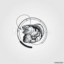 A collection of the top 28 fishing wallpapers and backgrounds available for download for free. Snakehead Fish Vintage Logo With Fishing Rod Vector Illustration Design Inspirasi Desain Grafis Desain Grafis Grafis