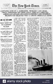 world war i, the sinking of the