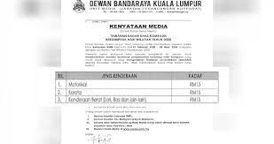 For more information and source, see on this link : Kompaun Trafik Dbkl Hanya Rm15