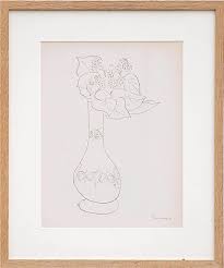Pure colours and dynamic brushstrokes fill the painting with the breath of life. Henri Matisse Vase With Flowers J1 Mutualart