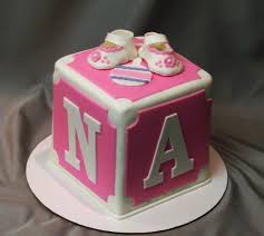 We did not want to buy a hot air balloon cake since it would cost extra for the. Block Cake For Baby Shower Cakecentral Com